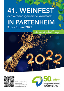 Plakat Weinfest Partenheim 2022kl
